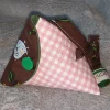 Best Schnullertasche mit Druckknopf, Pyramidentasche Geschenke