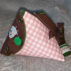 Best Schnullertasche mit Druckknopf, Pyramidentasche Geschenke