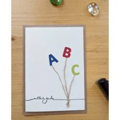 Glückwunschkarten|JuschKrakel Schuleinführungs-Karte 