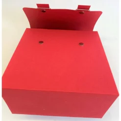 Schulranzen Schultasche aus Karton – Handgemachte Geschenkverpackung zur Einschulung (14,5 x 16 x 7,5 cm) Kinder Einschulung