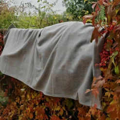 Online Schultertuch hellgrau kariert für Wikinger, Mittelalter oder im Alltag, Kostüme Für Erwachsene