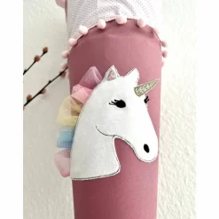 Schultüte mit Einhorn-Applikation inkl. Namensstick Kinder Einschulung