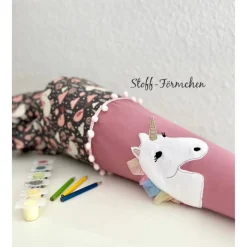 Sale Schultüte mit Einhorn-Applikation inkl. Namensstick Kinder Einschulung