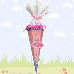 Discount Schultüten Bastelset "Ballerina" Kinder Schultüten