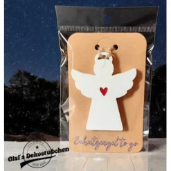 Sale Schutzengel to go aus Keramik Gastgeschenke