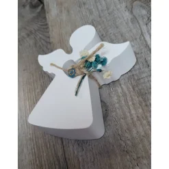 Glückwunschkarten|made by lamomama Schutzengel zur Geburt / Herzlich Willkommen / Kleiner Mensch / Karte mit Engel