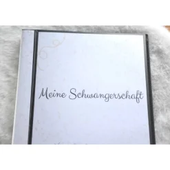 Online Schwangerschaftsalbum Goldregen – Personalisiertes Einsteckalbum für unvergessliche Schwangerschaftserinnerungen Fotoalbum & Gästebuch