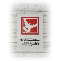 Clearance süße Weihnachts-Karte, Grußkarte zu Weihnachten, Weihnachtszeit, Handmade Weihnachtskarten