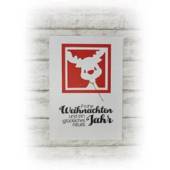 Weihnachtskarten|Kleines Kreativ-Stübchen süße Weihnachts-Karte, Grußkarte zu Weihnachten, Weihnachtszeit, Handmade