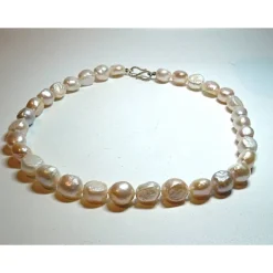 Brautschmuck|Antik & Vintage Shop Zweitedel Sehr edles Tahiti Barockperlen Collier 45 cm
