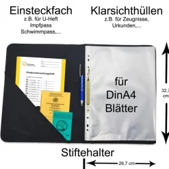 Spinne Zeugnismappe personalisiert | Zeugnismappe | Zeugnismappe mit Namen | Urkundenmappe Kinder Einschulung