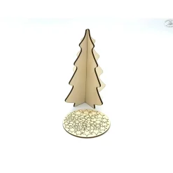 Sale Steck-Tannenbaum aus Holz mit Sternchen (Bastelset) Weihnachtsdeko