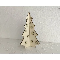 Sale Steck-Tannenbaum aus Holz mit Sternchen (Bastelset) Weihnachtsdeko