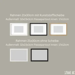 Clearance Steinbild Hölzerne Hochzeit – handgefertigtes Geschenk zum 5.–10. Hochzeitstag, optional mit passender Karte Hochzeitsgeschenke