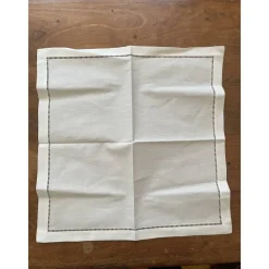Outlet Stoffserviette 40 x 40 cm, mit Lochsaum Servietten