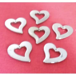 Discount Streuteile Herzen silber – Dekoration für Hochzeit, Valentinstag & Jubiläen Hochzeitsdeko