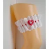 Hot Strumpfband Spitze, Brautzubehör, Spitzen-Strumpfband, Hochzeits-Strumpfband Baumwoll-Spitzenband, Strumphalter Strumpfbänder