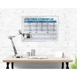 Stundenplan|Das Moment Stundenplan aus Acryl personalisiert Design Little Car