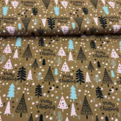 Hot Swafing - Baumwolle Noel "Merry Christmas"- Weihnachten - 50cm Weihnachtsstoffe