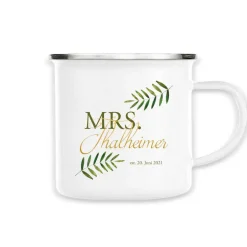 Gastgeschenke|Das Moment Tasse Mrs./Mr. Pärchentasse - Fern