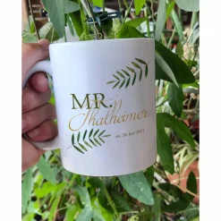 Gastgeschenke|Das Moment Tasse Mrs./Mr. Pärchentasse - Fern