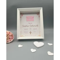 Best Taufgeschenk | Einzigartiges personalisiertes Geschenk Wanddeko | Custom Wandbild Taufe Gastgeschenke