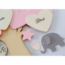 Best Taufgeschenk Mädchen, Geschenk zur Taufe,Taufbaum,Lebensbaum, Bilderrahmen zur Taufe, personalisiert Geschenke