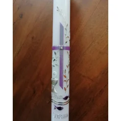 Taufkerze Kommunionkerze Kommunionskerze Kreuz Ranke Fische Kelch Mädchen Jungen - Farbwünsche möglich Kommunionkerzen