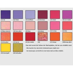 Taufkerzen|Lenz Kerzen Taufkerze Mädchen Lebensbaum  gold blau Baum des Lebens Regenbogen Namenskette Name Datum Spruch individualisierbar