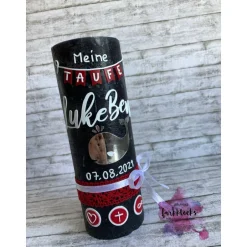 Taufkerzen|Verenas Farbklecks Taufkerze Rustik Junge Wal
