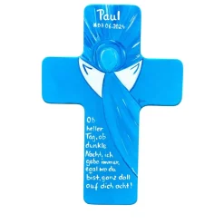Sale Taufkreuz Holzkreuz Kinderkreuz Engel personalisiert – Geschenk zur Taufe, Geburt, Kommunion Geschenke