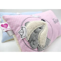 Best Teddykissen Kleiner Dachs Namenskissen Taufkissen Kuschelkissen Kindergartenkissen Gastgeschenke