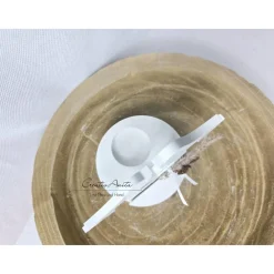 Discount Teelichthalter mit Vogelpaar und Herz aus Beton - Dekoration Hochzeitsgeschenke