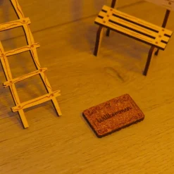 Wichtelzauber|Kreativschmalz 7teiliges Wichtelset aus Holz | Bastelset | Wichtel Wunschliste Vorlage | personalisierte Wichtel Geschenkidee