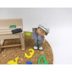 Sale Tischdekoration Schulanfang Einschulung Geldgeschenk Schulbank Schultüte Junge Bube – Originelle Geschenkidee Kinder Einschulung