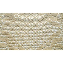 Clearance Tischläufer filigran gehäkelt Tischdecke beige Tischläufer Tischdekoration Heimtextilien Tischdekoration