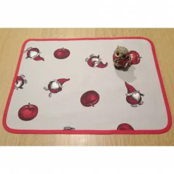 Discount Tischset "Juleapple" im Skandinavischem Design 33 x 45 cm Weihnachtsdeko
