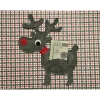Toller Filzelch verziert, Gutschein, Ticket, Geldgeschenk, ca 16 x 14 cm Geldgeschenke