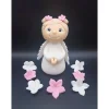 Best Torten Figur Engel, Tortendekorationen, Fondant Figur Taufe, Tauf dekoration, Tierfiguren, Tortendekoration