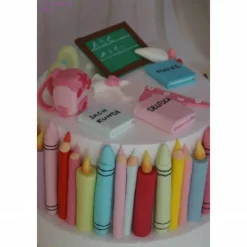 Best Tortenaufleger Fondant Geburtstag Tortendeko Einschulung Schulanfang Tortendekoration