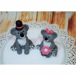 Best Tortenaufleger Fondant Geburtstag Tortendeko Koalabärchen Hochzeitspaar Koala Tortendekoration