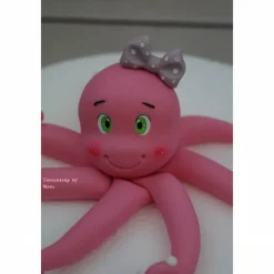 Clearance Tortenaufleger Fondant ,Geburtstag Tortendeko Krake Tintenfisch Octopus Tortendekoration