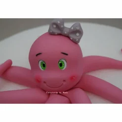 Clearance Tortenaufleger Fondant ,Geburtstag Tortendeko Krake Tintenfisch Octopus Tortendekoration