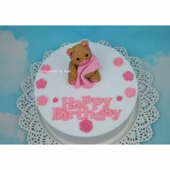 Clearance Tortenaufleger Fondant Geburtstag Tortendeko Teddymädchen Rosalie Teddy Teddybär Tortendekoration