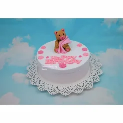 Clearance Tortenaufleger Fondant Geburtstag Tortendeko Teddymädchen Rosalie Teddy Teddybär Tortendekoration