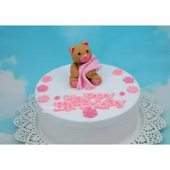 Clearance Tortenaufleger Fondant Geburtstag Tortendeko Teddymädchen Rosalie Teddy Teddybär Tortendekoration