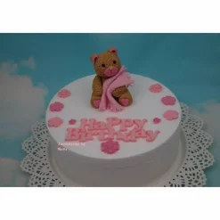 Clearance Tortenaufleger Fondant Geburtstag Tortendeko Teddymädchen Rosalie Teddy Teddybär Tortendekoration