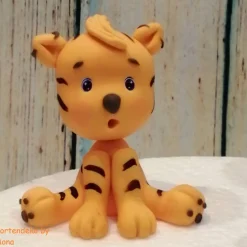Best Tortenaufleger Fondant Geburtstag Tortendeko Taufdeko Tiger Baby Tortendekoration