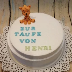 Best Tortenaufleger Fondant Geburtstag Tortendeko Taufdeko Tiger Baby Tortendekoration