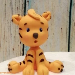 Best Tortenaufleger Fondant Geburtstag Tortendeko Taufdeko Tiger Baby Tortendekoration